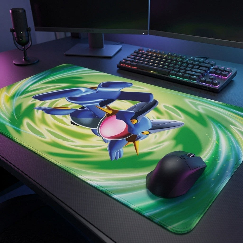 Swampert EX Crystal Guardians Custom Pokemon TCG Card Mousepad Playmat 24x14"