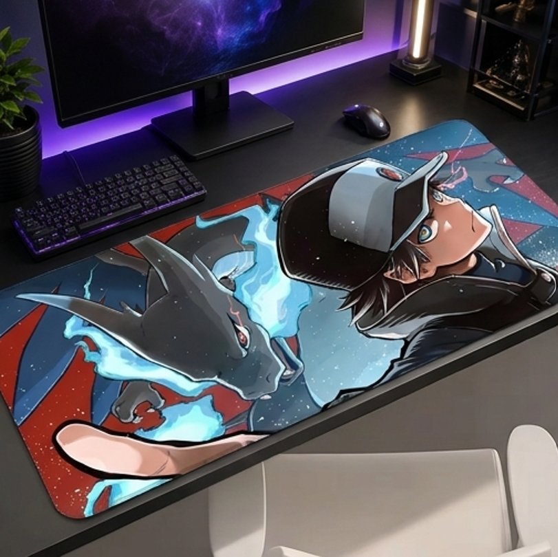 Mega Charizard X Trainer Showdown trading card game playmat — Togekid