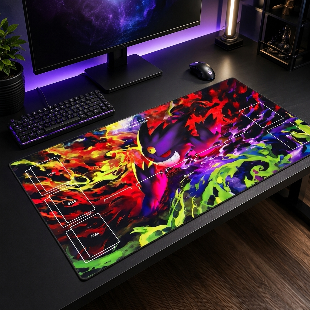 Mega Gengar Ascended Shadow trading card game playmat — Togekid