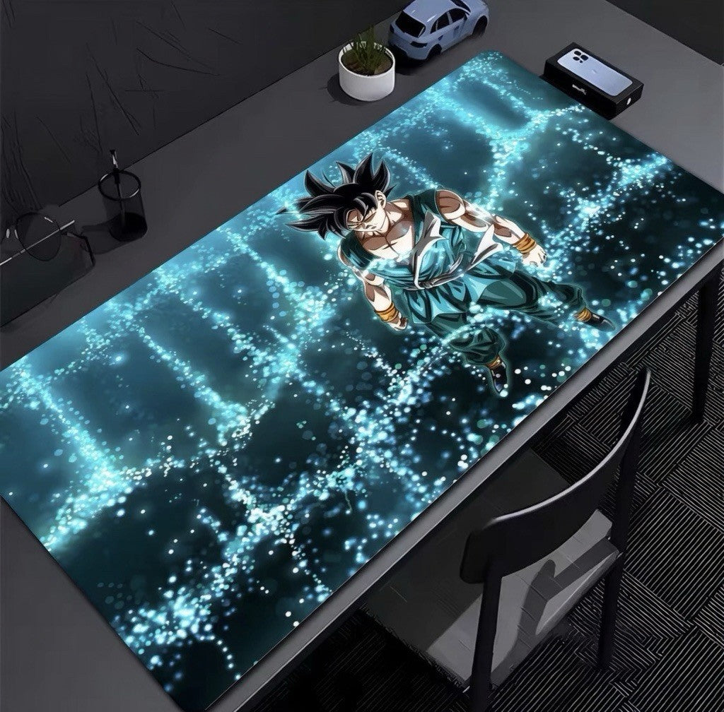 Dragon Ball Z DBZ Goku Ultra Instinct Anime TCG Table Playmat Pad Mousepad 24”
