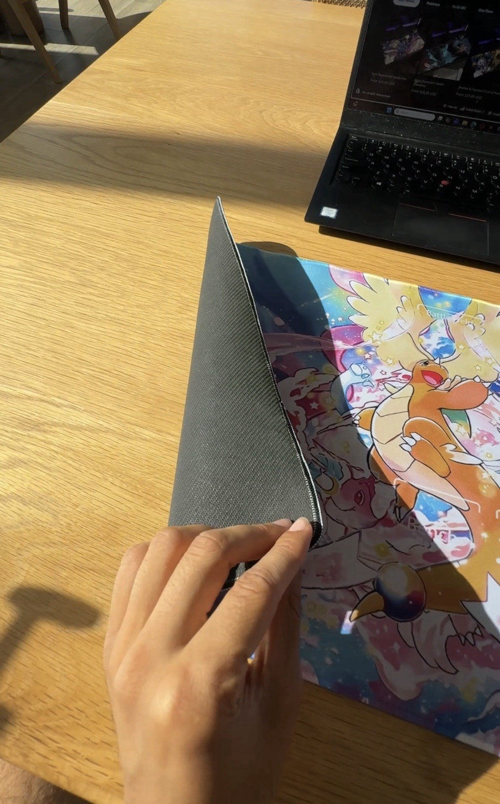 Dragonite EX Ascended Heroes SIR Alt Art Custom Pokémon TCG Playmat Mousepad