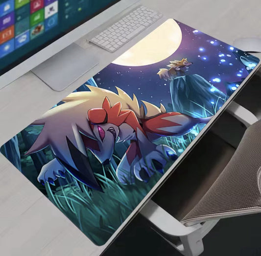 Lycanroc Midnight Howl trading card game playmat — Togekid