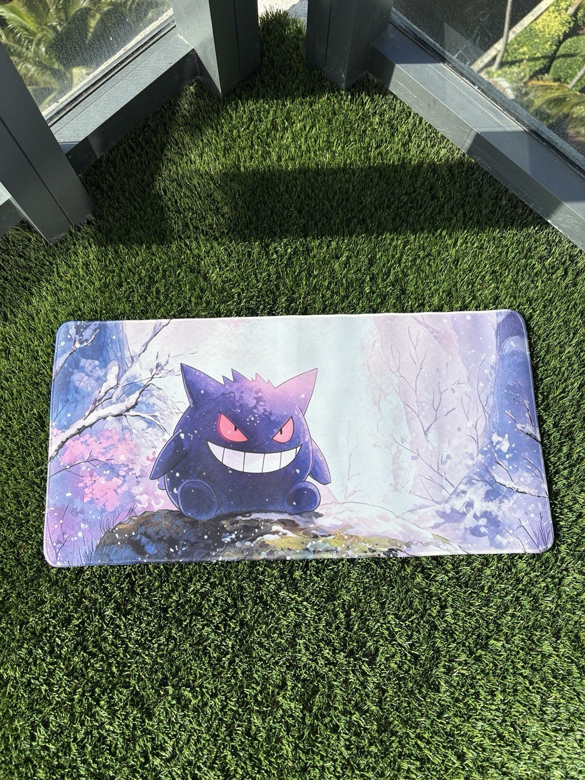 Gengar Desk Board Game Pokemon Playmat Games Mousepad Play Mat of TCG CCG