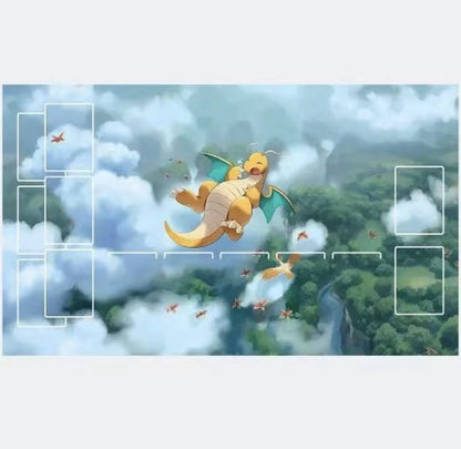 Dragonite EX Evolving Skies SIR Alt Art Custom Pokémon TCG Card Playmat Mousepad