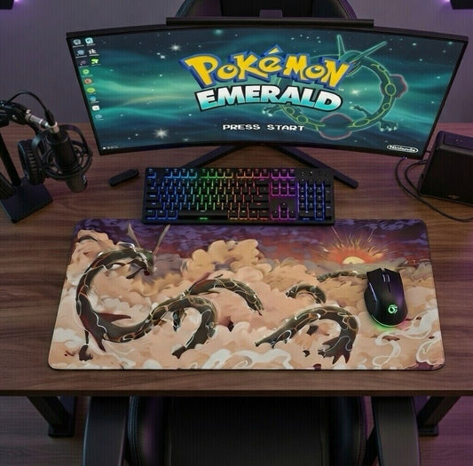 Shiny Rayquaza Emerald Storm