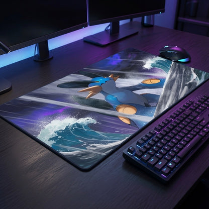 Swampert Pokemon TCG Card Game Custom Desktop Standard Playmat 24x14"