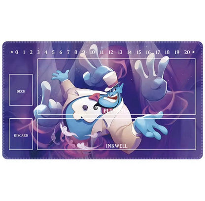 Disney Lorcana Custom Playmat Aladdin The Genie Keyboard Mousepad 24”