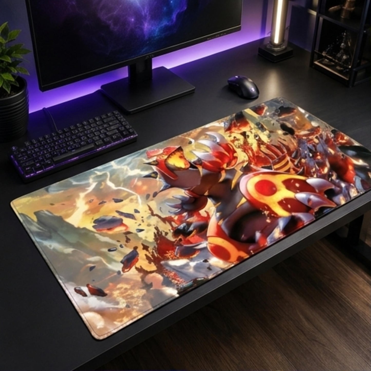 Primal Groudon Molten Earth trading card game playmat — Togekid