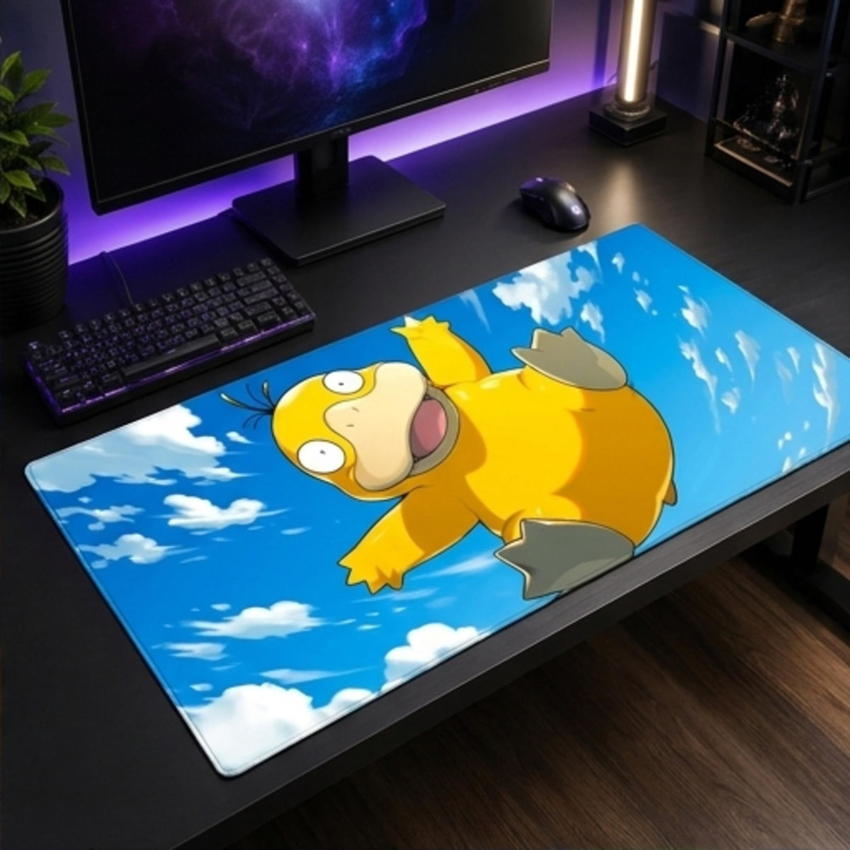 Psyduck Happy Day trading card game playmat — Togekid