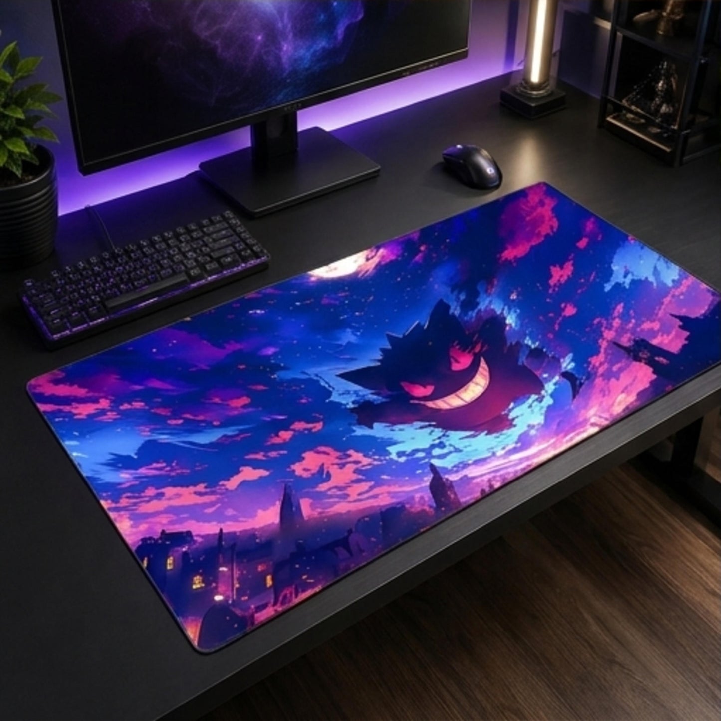 Gengar Ghostly Skies trading card game playmat — Togekid