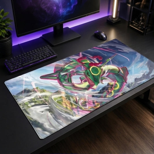 Rayquaza Evolving Skies trading card game playmat — Togekid