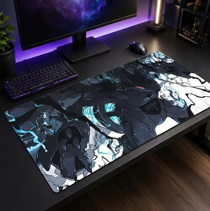 Zekrom Black Bolt trading card game playmat — Togekid