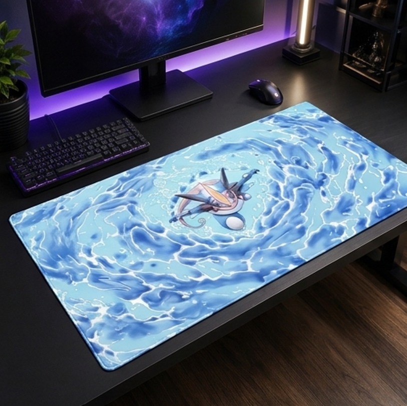 Greninja Tidal Strike trading card game playmat — Togekid