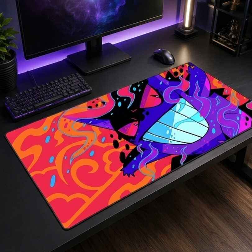 Gengar Midnight Grin trading card game playmat — Togekid