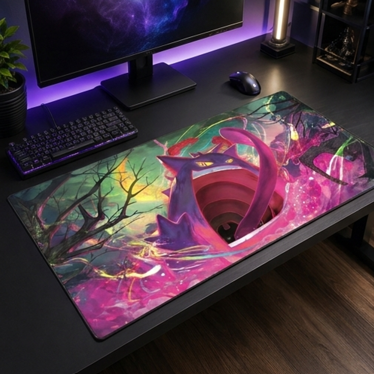 Gengar Nightmare Burst trading card game playmat — Togekid