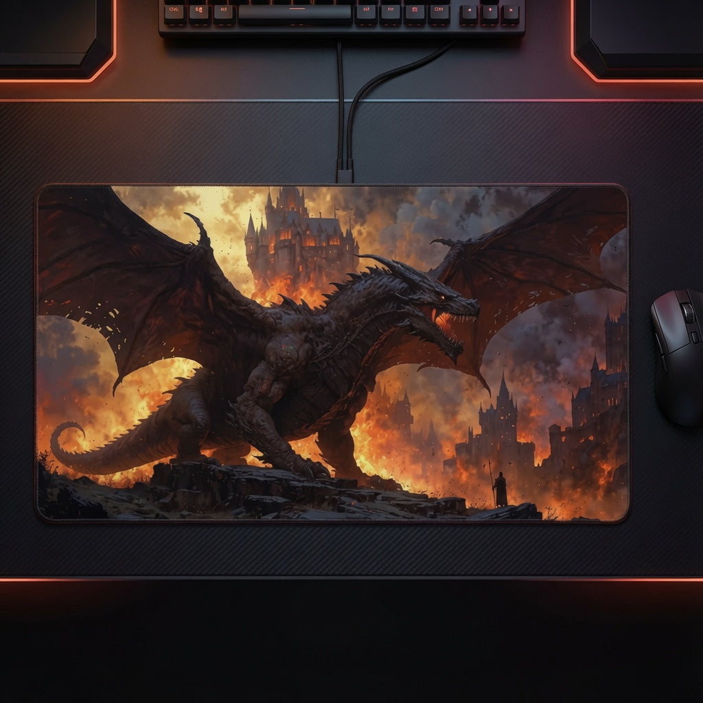Obsidian Fantasy Dragon