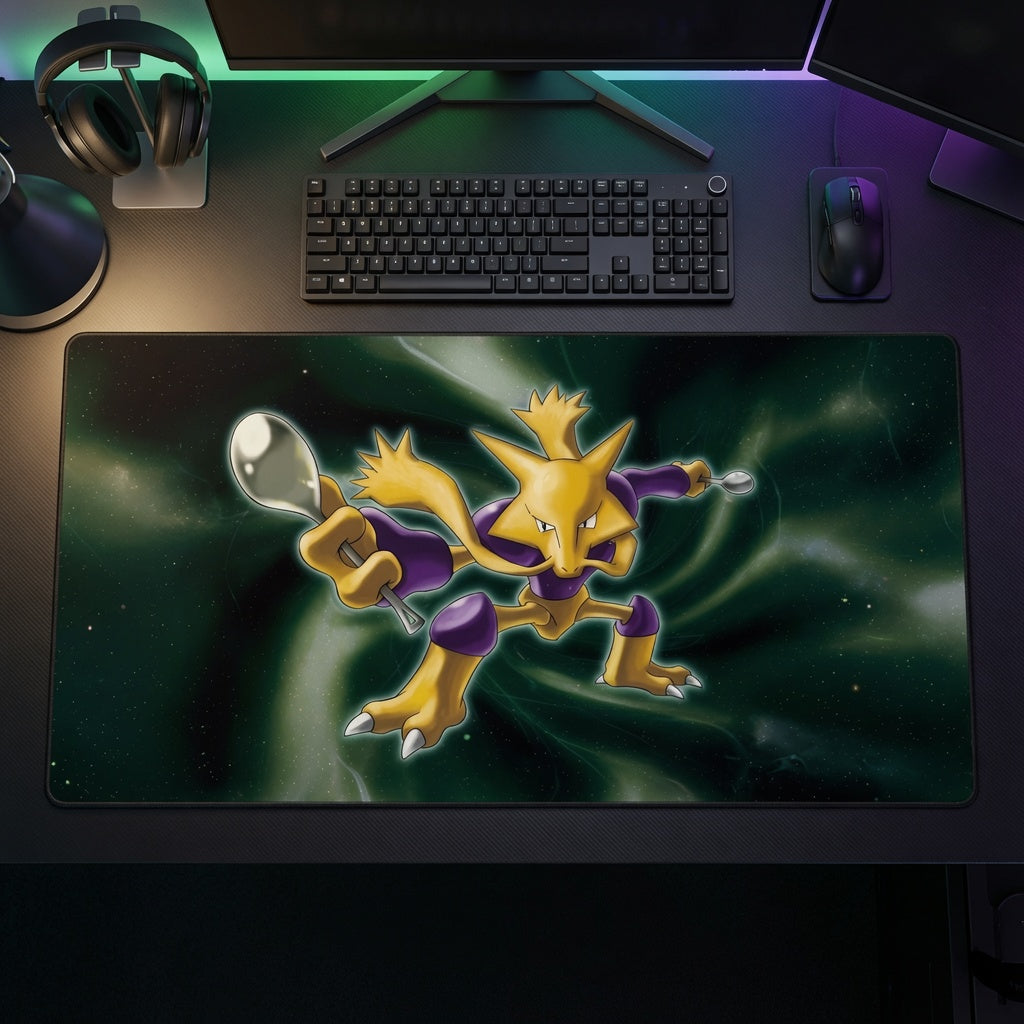 Shiny Alakazam Psychic Gold