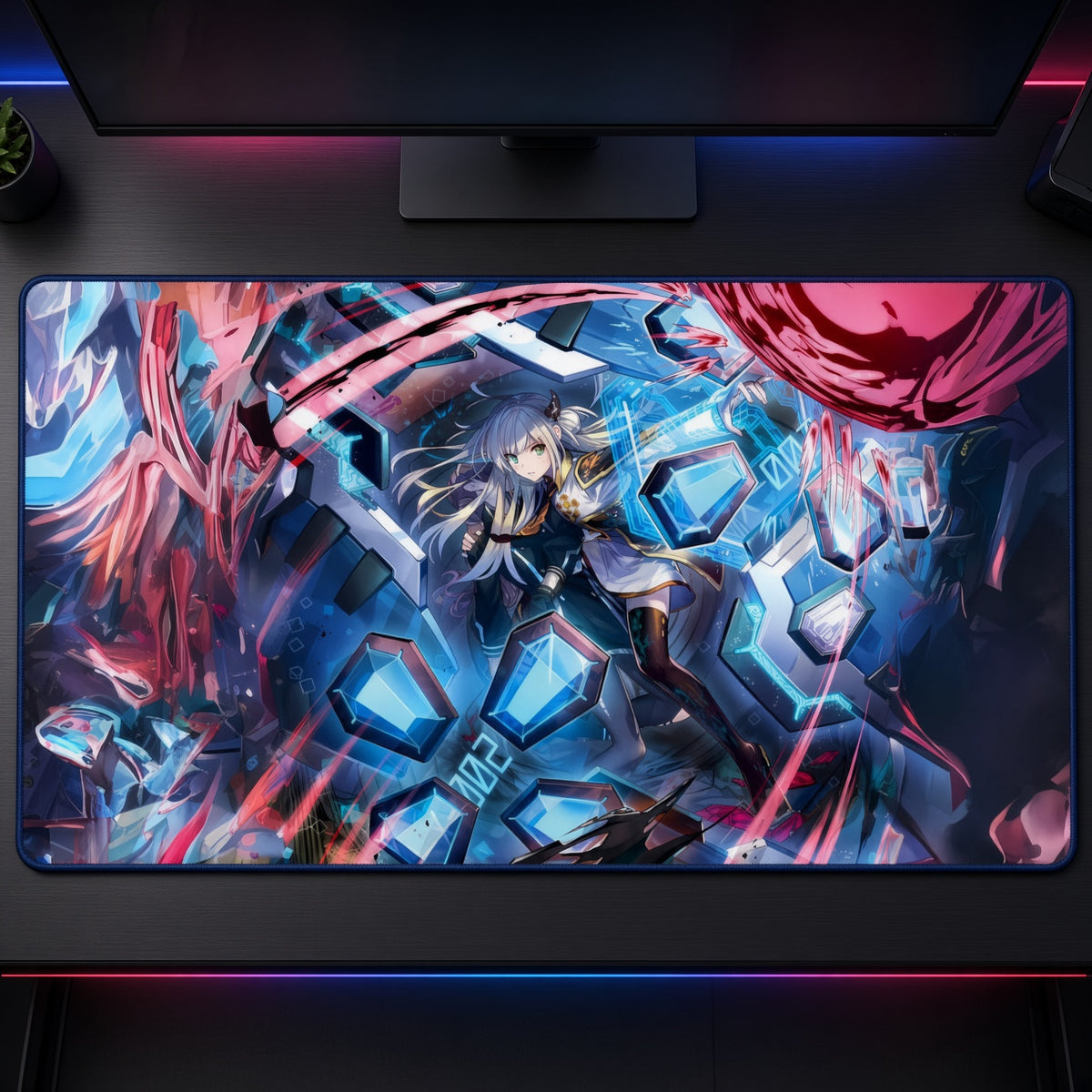 Sky Striker Ace Shizuku Yu-Gi-Oh playmat — Standard size