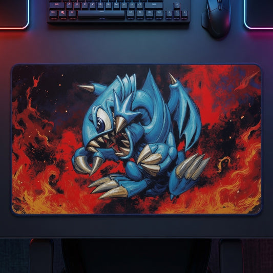 Blue-Eyes Toon Playful Fury