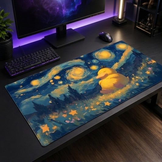 Psyduck Starry Skies trading card game playmat — Togekid